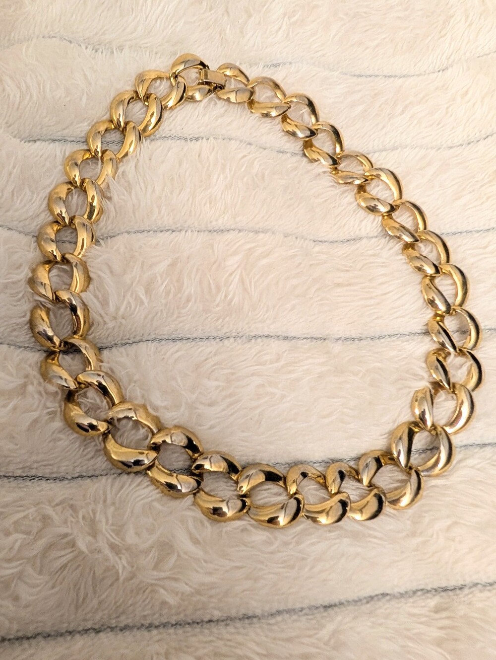 Faux Gold Chain Necklace